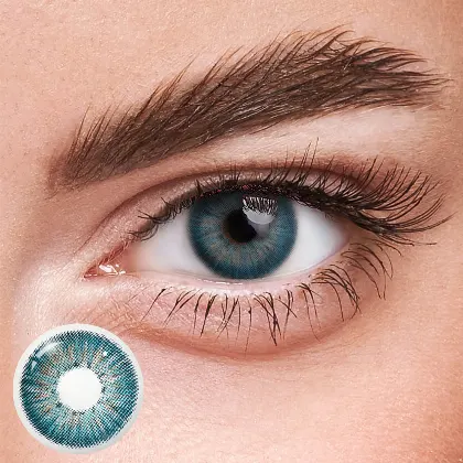 EyeLensy New York III Blue  | 1 Year