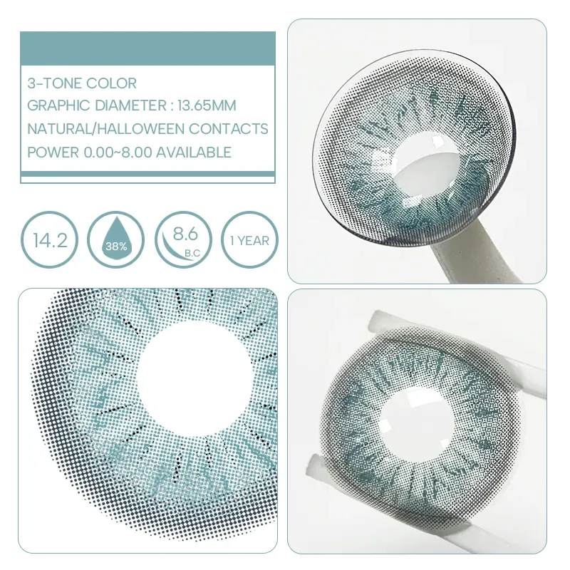 EyeLensy Perola Blue | 1 Year