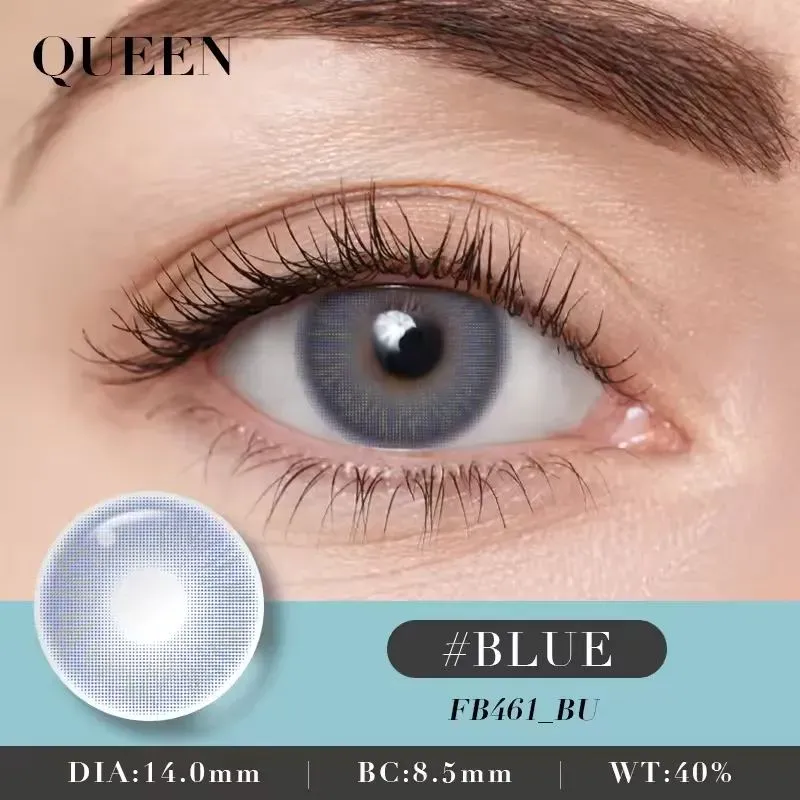 EyeLensy Queen Grey Blue | 1 Year