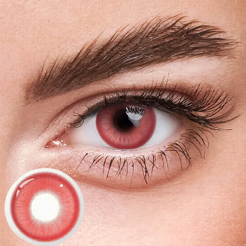 EyeLensy Magic Coral Red  | 1 Year