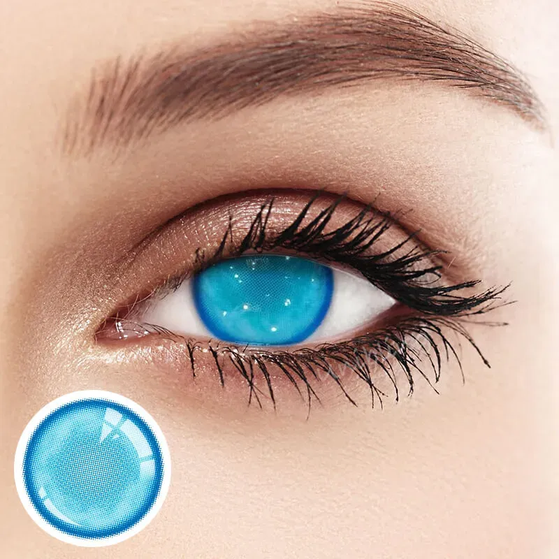 EyeLensy Cyber Mesh Blue | 1 Year