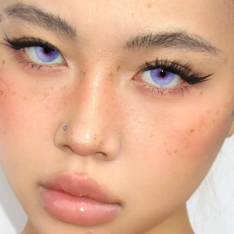 EyeLensy มิสทีเรียไวโอเล็ต คอนแทคเลนส์สี ใช้ 6 เดือน