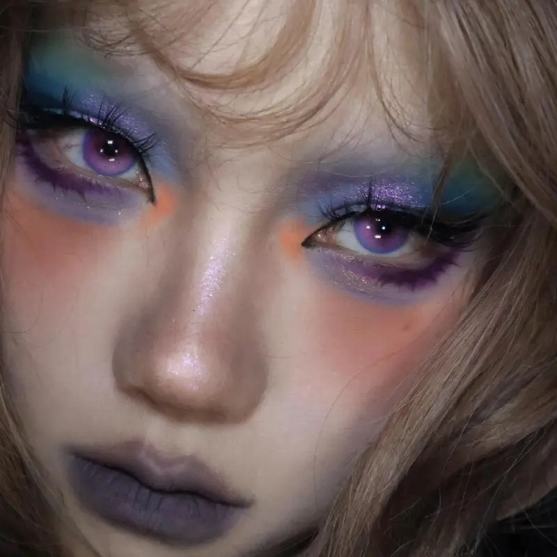 EyeLensy มิสทีเรียไวโอเล็ต คอนแทคเลนส์สี ใช้ 6 เดือน