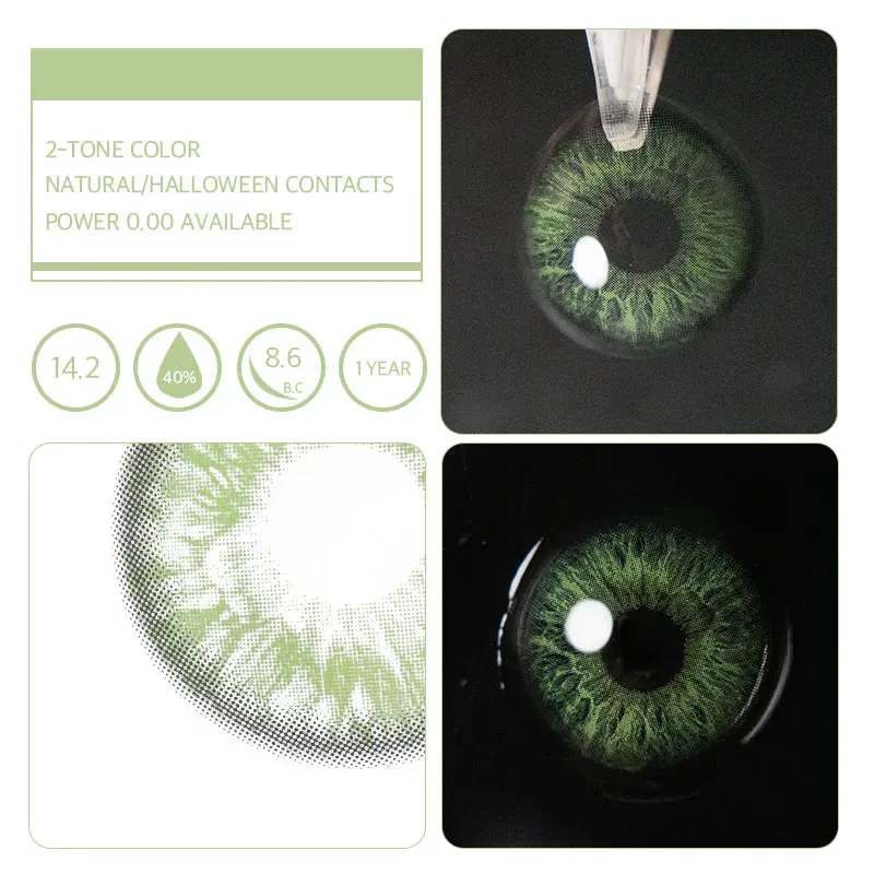 EyeLensy Encounter Green | 1 Year