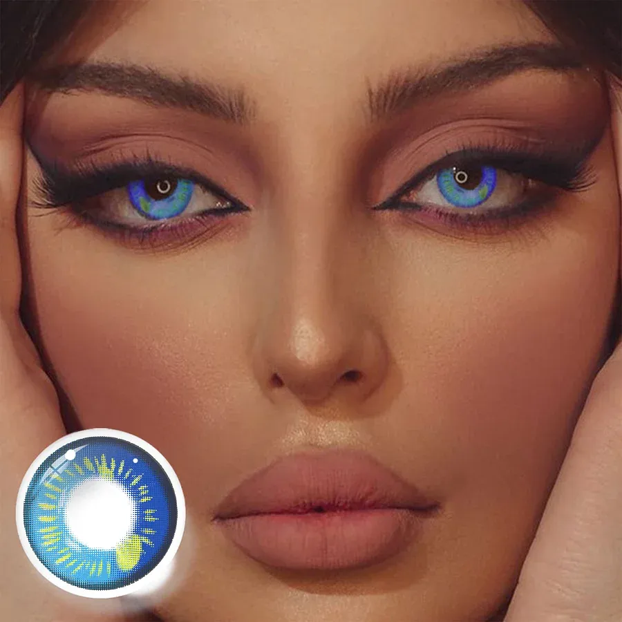 EyeLensy Overflow Blue | 1 Year