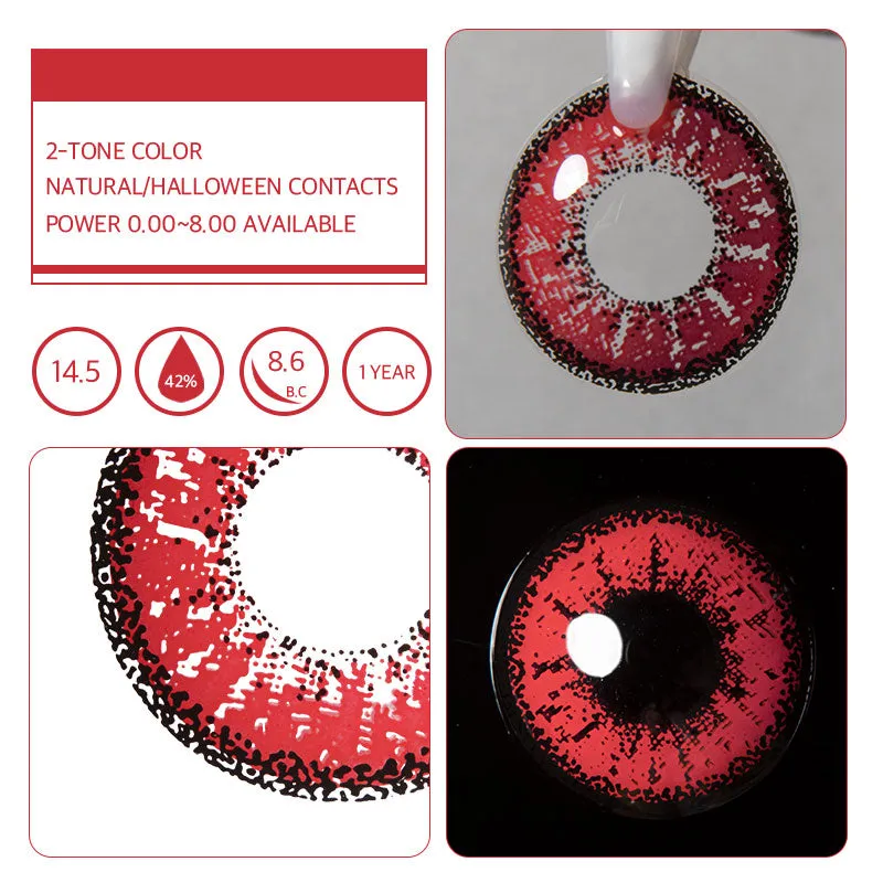 EyeLensy Cyber Red | 1 Year