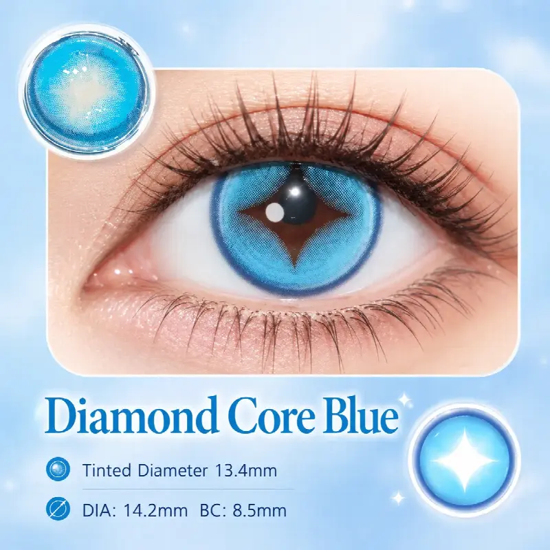 EyeLensy Diamond Core Blue | 1 Day
