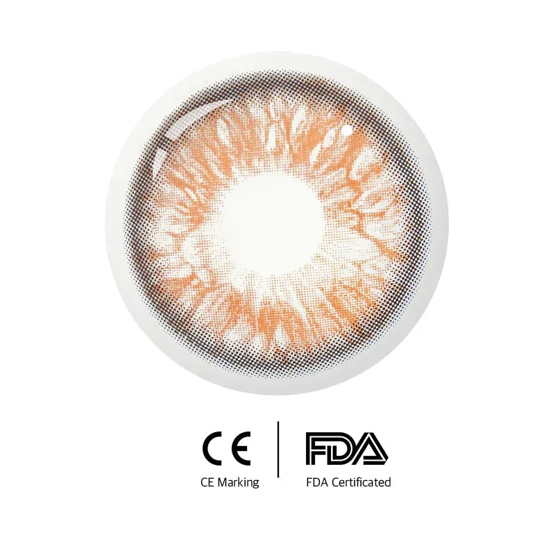 EyeLensy เลิฟ เลตเตอร์ บราวน์ คอนแทคเลนส์สี ใช้ 1 ปี