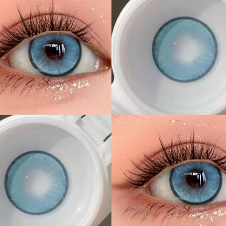 EyeLensy บอสตันน้ำเงิน คอนแทคเลนส์สี ใช้ 1 ปี