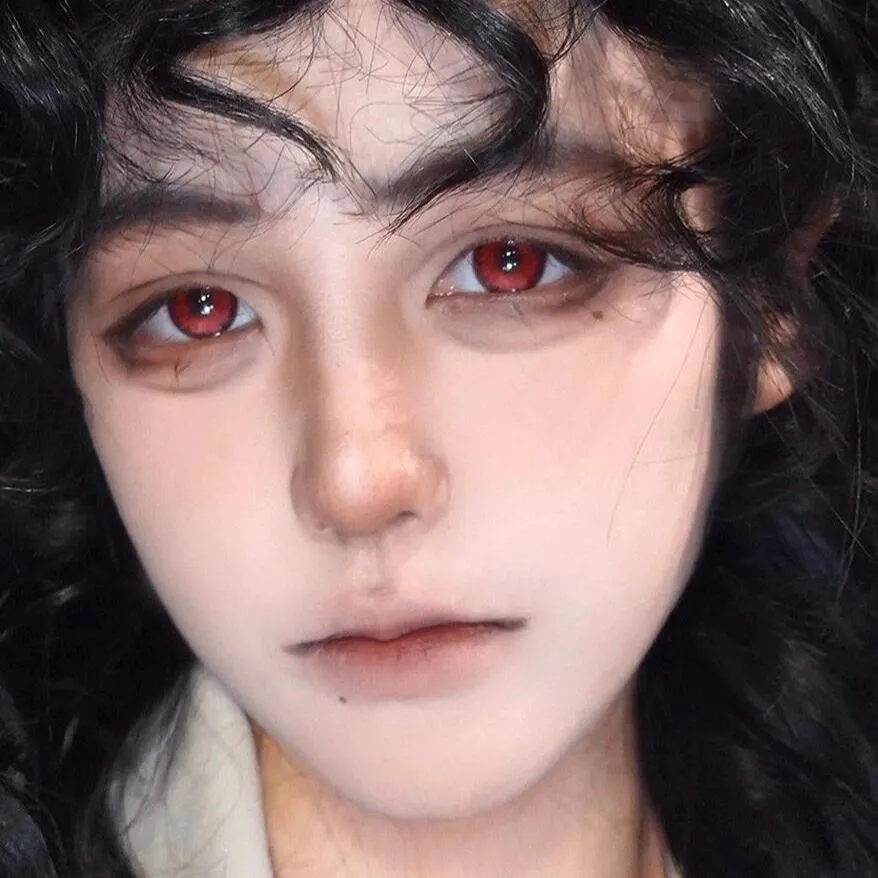 EyeLensy Icy Petal Red | 6 Months