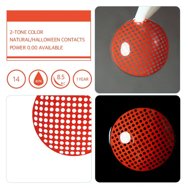 EyeLensy Red Mesh | 1 Year