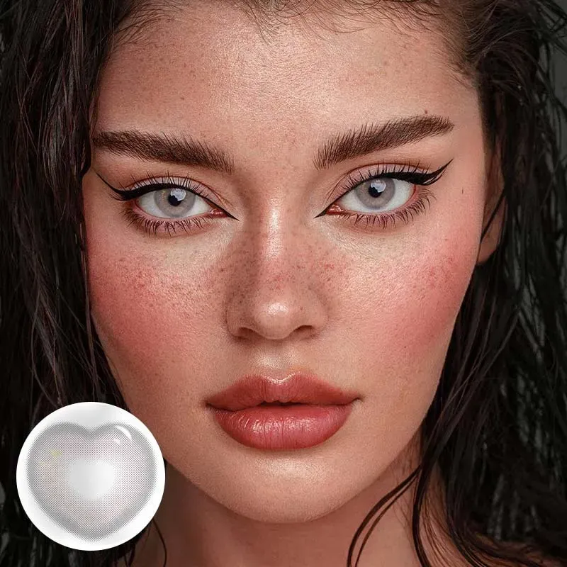 EyeLensy หวานใจ เทา คอนแทคเลนส์สี ใช้ 1 ปี