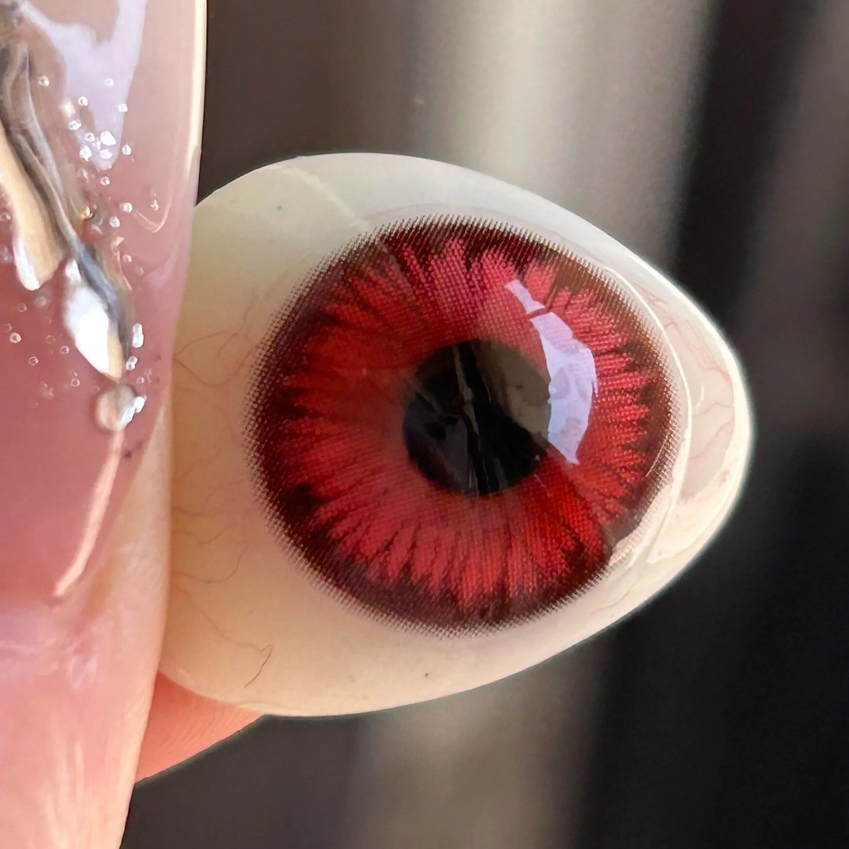 EyeLensy Icy Petal Red | 6 Months