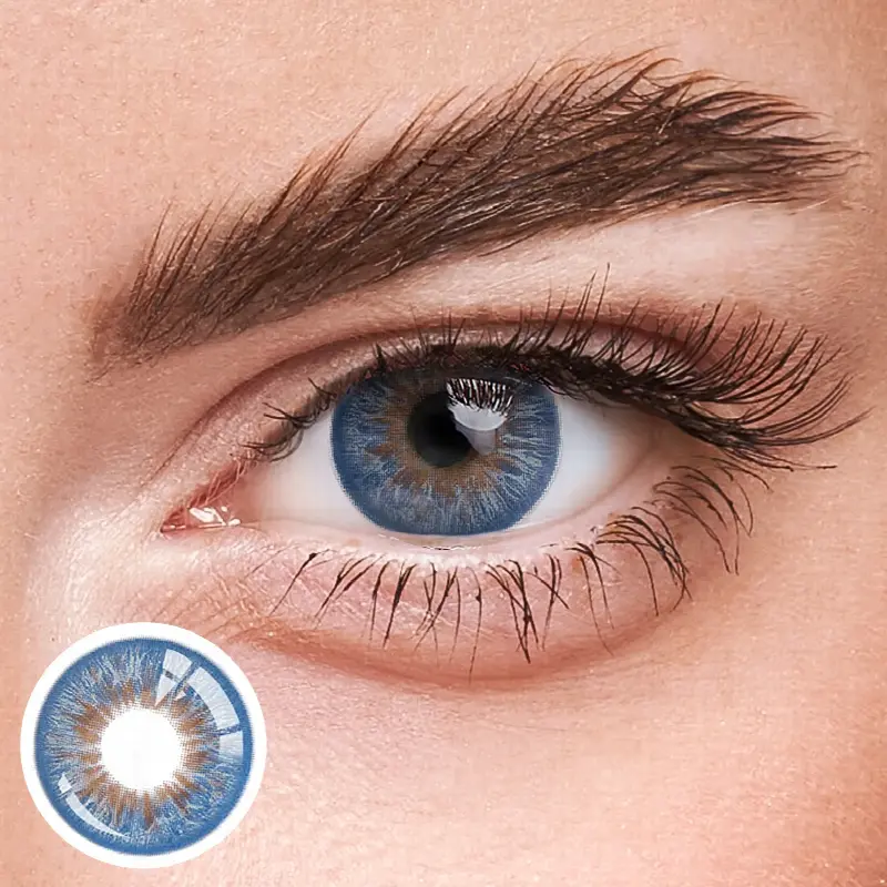 EyeLensy Peacock Blue | 1 Year