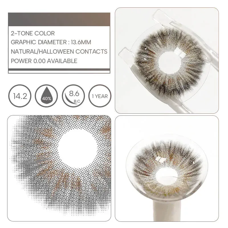 EyeLensy Opal Gray | 1 Year