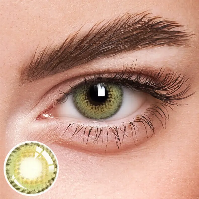 EyeLensy LA Girl Green Gekleurde Contactlenzen 1 Jaar