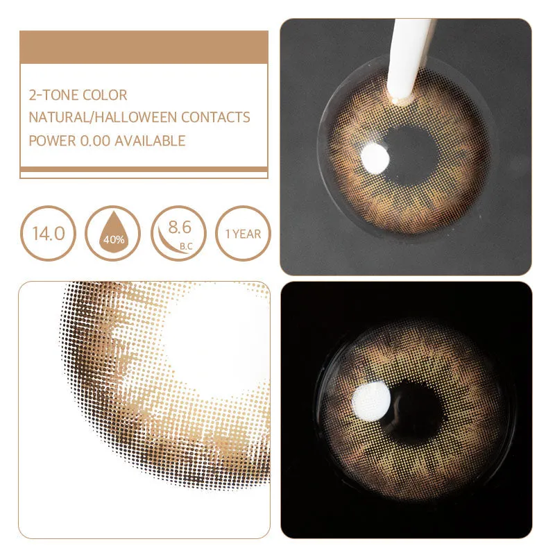 EyeLensy Cookie Brown | 1 Year