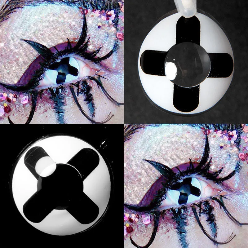 EyeLensy Black Cross | 1 Year