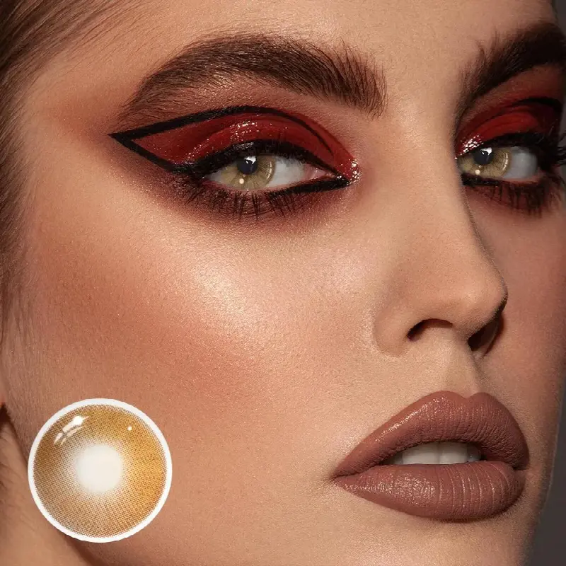 EyeLensy Marrone Limpido Lenti a Contatto Colorate 1 Anno