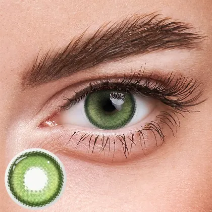 Eyeza Magic Coral Green  | 1 Year