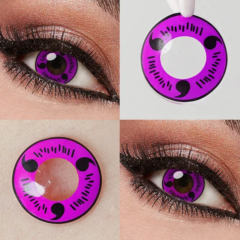 EyeLensy Magatama Rinnegan Barevné Kontaktní Čočky 1 Rok